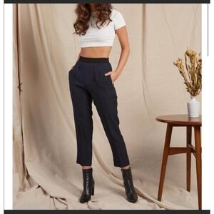 Lani the label Lexi high waisted cropped trouser pants size S